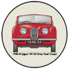 Jaguar XK120 DHC (disc wheels) 1948-54 Coaster 6